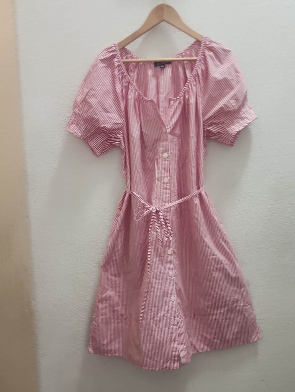 J. Crew Pink and White Striped Maxi Dress - Picture 3 of 14